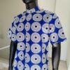 Tayo Shirt – Blue Spiral Print