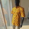 Tayo Shirt – AfroComb Yellow Print