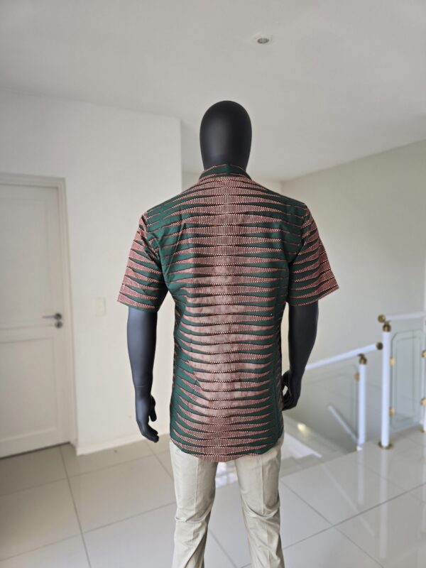 Nkrumah’s Pencils Shirt – Green
