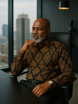 Abeokuta Bloom Shirt | Heritage Collection