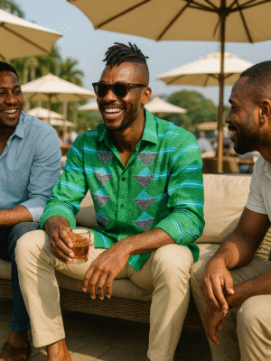 Abeokuta Bloom Shirt | Heritage Collection