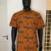 Ewe Shirt – Orange Kente Print
